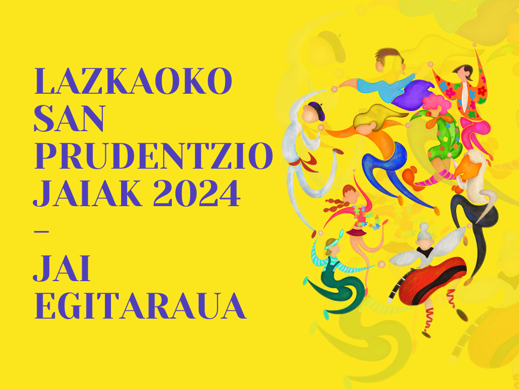Consulta el programa de fiestas de San Prudencio y Lazkaomendi de 2024